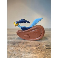Hureggo Vintage Mcdonald's 2009 Looney Tunes Active Road Runner Kola Takılan Figür Oyuncak