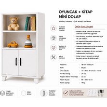 Murat Mobilya Oyuncak+Kitap Dolabı