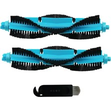 1001 Viomi V2 Pro-V3 Uyumlu Uyumlu Yedek Ana Fırça ve Temizleme Fırçası-3 Parça