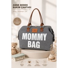 Disanuva Anne Bebek Bakım Çantası Mommy Bag Geniş Hacimli Çok Cepli Bebek Çantası Bebek Arabası Askılı