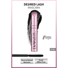 Note Cosmetics Note Desired Lash Mascara Uzunluk ve Yoğun Hacim Etkili Maskara - Siyah