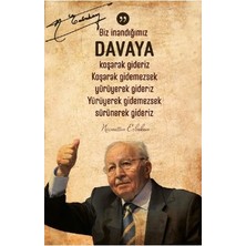 Dava Adamı Yayınları Necmeddin Erbakan Ajandası - Cüheyman Taha Aydın Ciltli Türkçe
