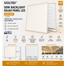 Voltek 60X60 Backlıght 50w Panel LED Armatür Gün Işığı