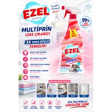 Ezel Multiprin Çok Amaçlı Leke Çıkarıcı Sprey Koltuk Halı Kıyafet Mutfak Banyo Perde Temizleyici - 750 ml