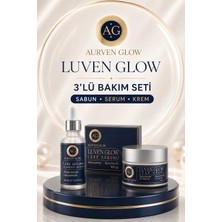 Luven Glow 3'lü Leke Karşıtı Set - Leke Kremi, Leke Serumu, Leke Sabunu