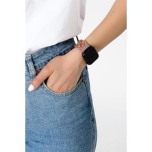 Marsilyan Revify Hippi Etnich Silver 42-44-45-49 mm Smaart Watch Braided Band