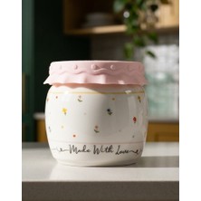 Acar Made Wıth Love Silikon Kapaklı Kavanoz  300 ml  POR-08281