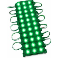 Nyf Benmax 12V Parmak Lamba Modül LED 3 Lü Yeşil 10 Lu BX12 056
