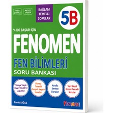 Fenomen Yayıncılık Fenomen Kitap 5. Sınıf Fen Bilimleri 5b Soru Bankası 2026 Basım