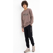 Modanino Erkek Çocuk Eşofman Takımı -2 Iplik (Sweatshirt+Pantolon) 6-16 Yaş 12771SMP