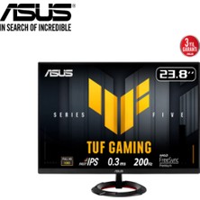 Asus Tuf Gamıng VG249Q5R 24 200HZ Fast IPS Elmb 0 3ms Gtg Aı Vısual Gamıng Monıtor