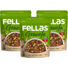 Fellas Granola Antep Fıstığı & Kakao 200GR X3