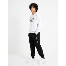 Modanino Erkek Çocuk Eşofman Takımı -2 Iplik (Sweatshirt+Pantolon) 6-16 Yaş 12771SMP
