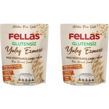 Fellas Glutensiz Ince Öğütülmüş Yulaf Ezmesi 300GR X2