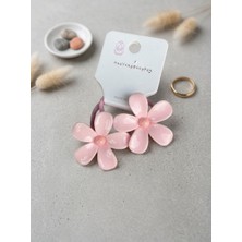 Happy Aksesuar Papatya Figürlü Pastel Renk 2'li Çocuk Lastik Toka
