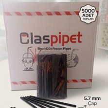 İsopack Siyah Pipet 5000 Adet 1 Koli