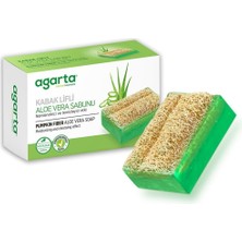 Esranın Dünyası Doğal Kalıp Sabun 150GR - Aloe Veralı Kabak Lifli