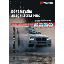 Çözüm Ecumaps Würth Muz Silecek Takımı Opel Corsa C 2000-2006 ile Uyumlu