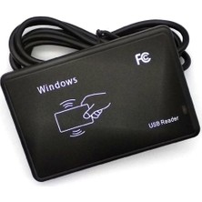 Alkatronik EM4100 USB Rfid Okuyucu 125 Khz USB Rfıd Manyetik Kart Okuyucu Personel Takip Kapı Giri