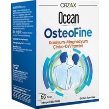 Orzax Ocean OsteoFine Takviye Edici Gıda 60 Tablet