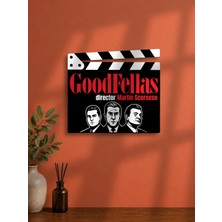Gişe Arts Duvar Dekoru / Klaket Tablo (Siyah) - Goodfellas (Sıkı Dostlar) V2