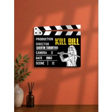 Gişe Arts Duvar Dekoru / Klaket Tablo (Siyah) - Kill Bill (Bill'i Öldür) Versiyon 2