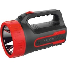Helios Opto HS-5213 5W Şarj Edilebilir Profesyonel El Feneri | 6500K Beyaz Işık
