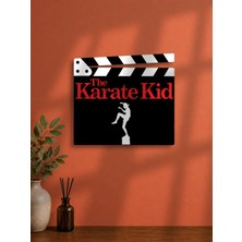 Gişe Arts Duvar Dekoru / Klaket Tablo (Siyah) - The Karate Kid (Karate Kid) Versiyon 2