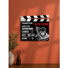 Gişe Arts Duvar Dekoru / Klaket Tablo (Siyah) - Berserk