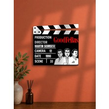 Gişe Arts Duvar Dekoru / Klaket Tablo (Siyah) - Goodfellas (Sıkı Dostlar)