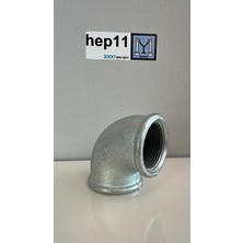 1 1/4" Galvaniz Dirsek Ekpaş