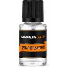SimatechColor Simatech Color Şeffaf Otomotiv Rötuş Verniği – Parlak Son Kat Araç Verniği