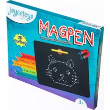 Magpen - Mıknatıslı Kalemli Metal Boncuklu Çizim Tableti - Siyah
