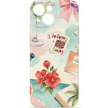 Velvoria iPhone 13 Valestra Ince Kamera Korumalı Mika Kılıf Mediterranean Postcard
