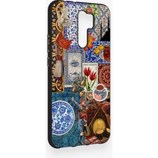 Vip Case Redmi 9 Uyumlu Osmanlı ve Türk Kültürü Desenli Silikon Kılıf