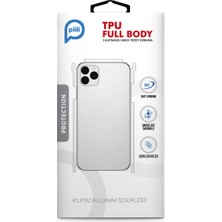 Piili iPhone 14 Pro Max Tpu Full Body Arka Yüzey Koruyucu