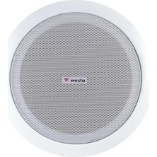 Westa 20 cm Trafolu 8 Inc Beyaz 30 Watt Alçıpan Hoparlör WS-2035T