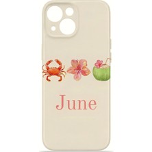 Velvoria iPhone 15 Plus Valestra Ince Kamera Korumalı Mika Kılıf Capri Blue Hour