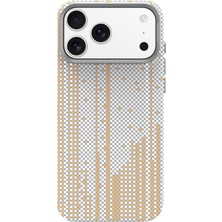 Piili iPhone 17 Pro Kevlar Serisi Magsafe Kılıf Şehir – Beyaz