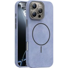 Piili iPhone 15 Pro Soft Aura Magsafe Kılıf – Mavi