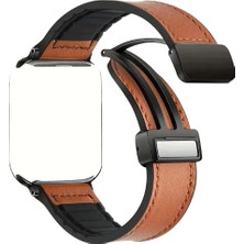 Piili Apple Watch 42 - 44 - 45 - 46 - 49 mm Vintage Leather Apple Watch Kayışı – Kahverengi