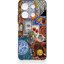 Vip Case Infinix Note 30 Uyumlu Osmanlı ve Türk Kültürü Desenli Silikon Kılıf