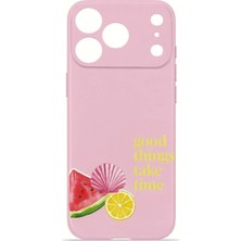 Velvoria iPhone 17 Pro Max Valestra Ince Kamera Korumalı Mika Kılıf Dolce Frutta Market