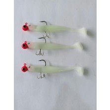 Lucky John Basara (TR002) 3.5'' Hazır Iğneleri Takılmış Silikon Balık Yem