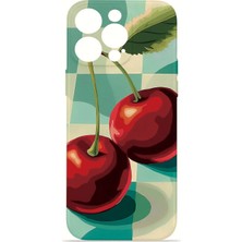 Velvoria iPhone 14 Pro Max Valestra Ince Kamera Korumalı Mika Kılıf Cerise Weekend