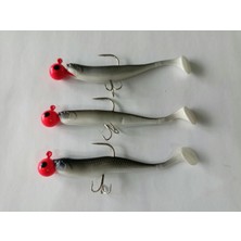 Lucky John Basara (TR003) 3.5'' Hazır Iğneleri Takılmış Silikon Balık Yem