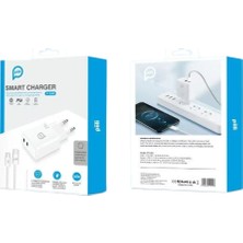 Piili 20W Usb-A + Type-C Hızlı Şarj Adaptörü (Telefonlar Için Günlük Hızlı Şarj)