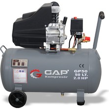 GAP Kompresör Pistonlu Hava Kompresörü 50 Lt 2 Hp