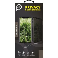 Piili iPhone 17 Pro Max Hayalet (Privacy) Ekran Koruyucu- Uygulama Aparatlı