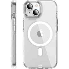 Piili iPhone 15 Magsafe Crystal Kılıf – Şeffaf